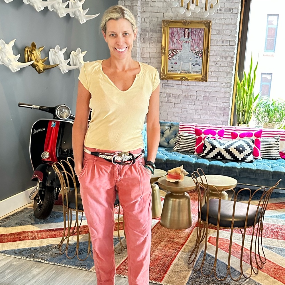 Sand Free people t shirt in XS